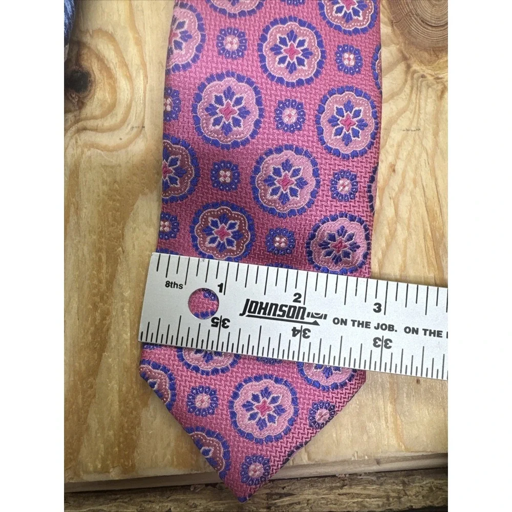 Ted Baker London Silk Ties Business Formal Purple Blue Patterned Lot Of 3‎